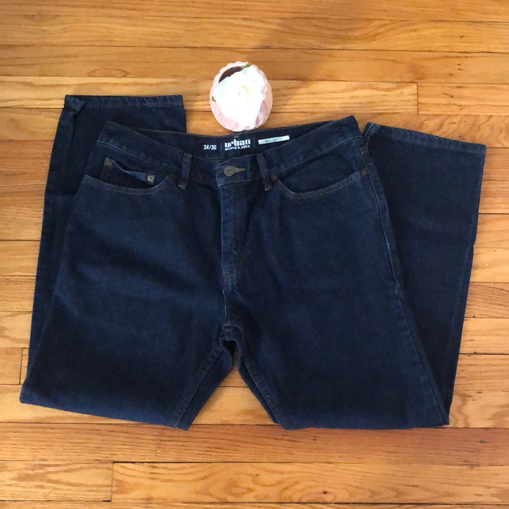 NWT Urban Pipeline Men's Jeans Pants Regular Fit Size 34/30